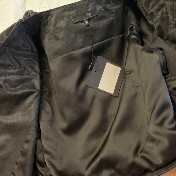 NWT! RYU For Anthropologie Ruffle Front Cardigan SMALL Cropped - Picture 9 of 13